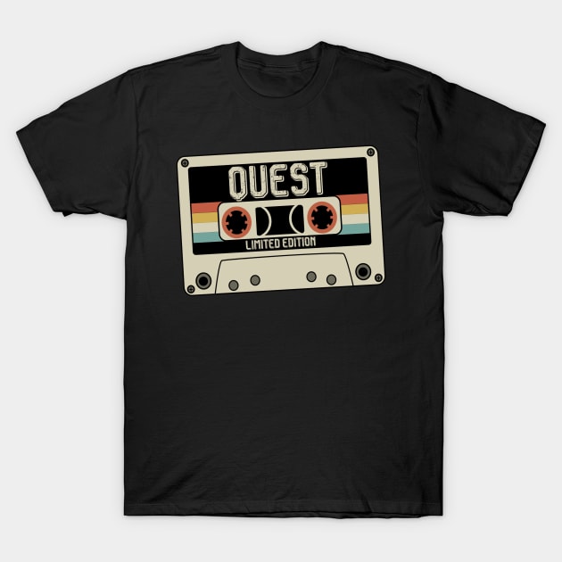 Quest - Limited Edition - Vintage Style T-Shirt by Debbie Art